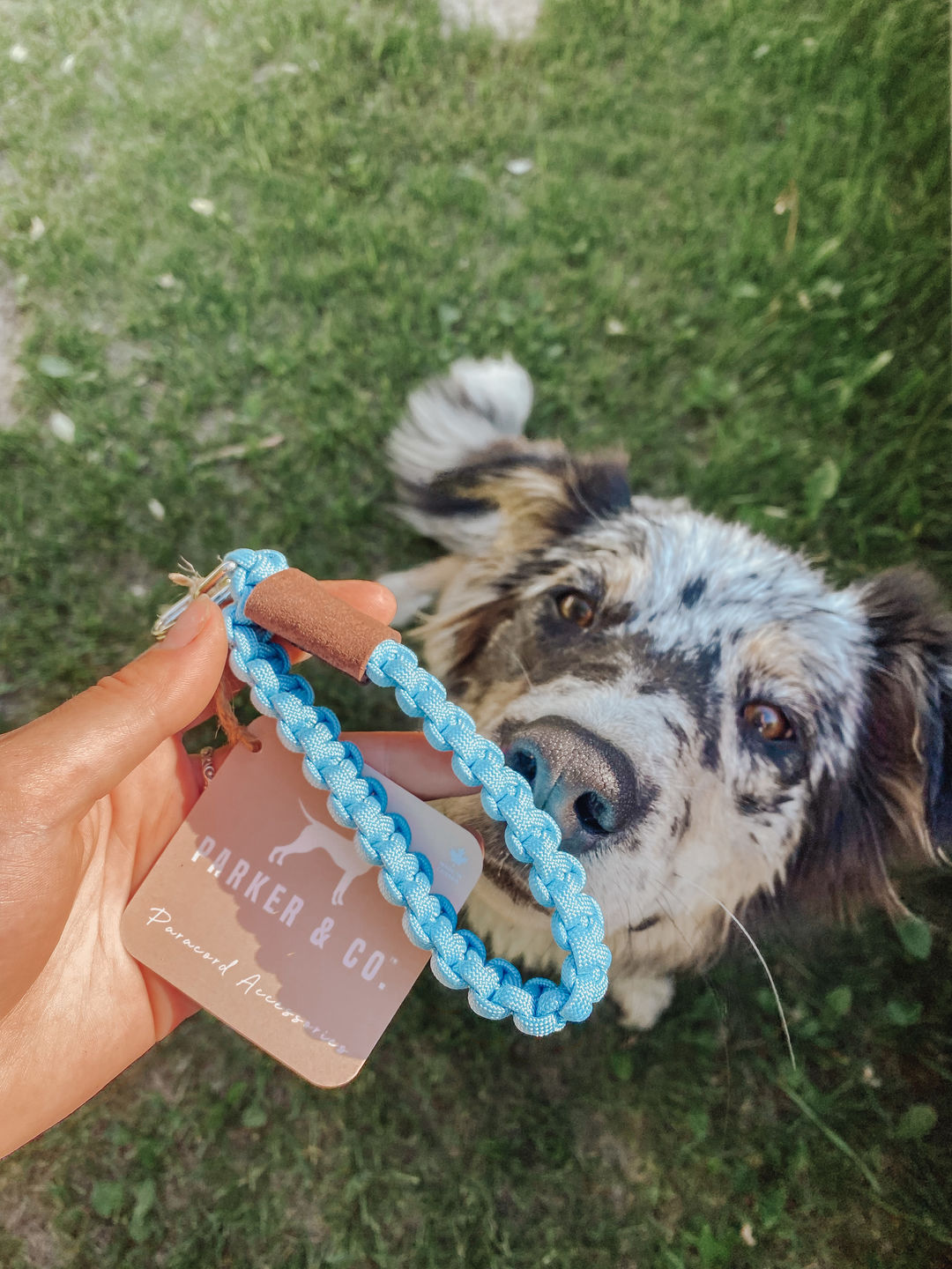 Customer photo review of Paracord Keyfob Wristlet
