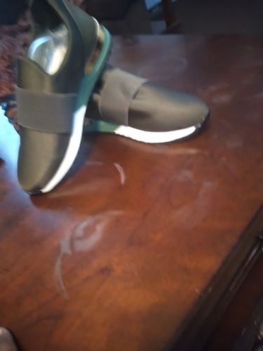 Customer photo review of Breathable Mesh Platform Shoes