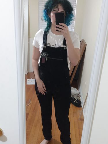 Customer photo review of Two Wheels Overalls Midnight Blue