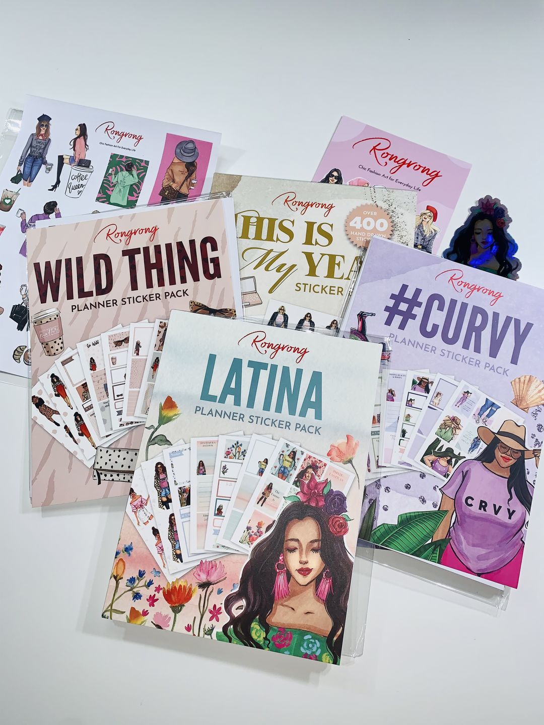 Customer photo review of This Is My Year Planner Sticker Book