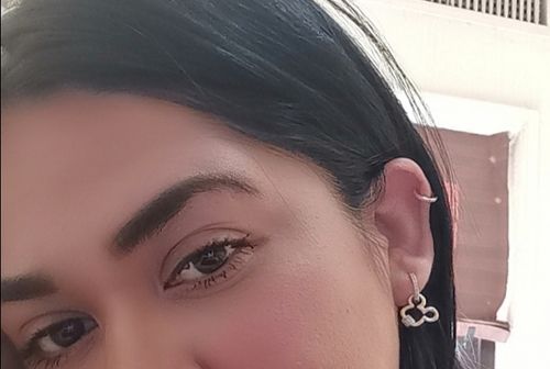 Customer photo review of Set de Earcuffs Gold