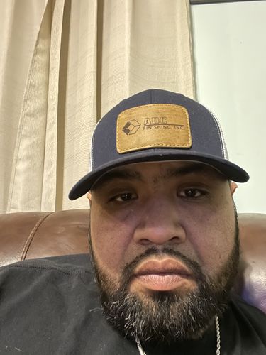 Customer photo review of Richardson 112 Leather Patch Hat