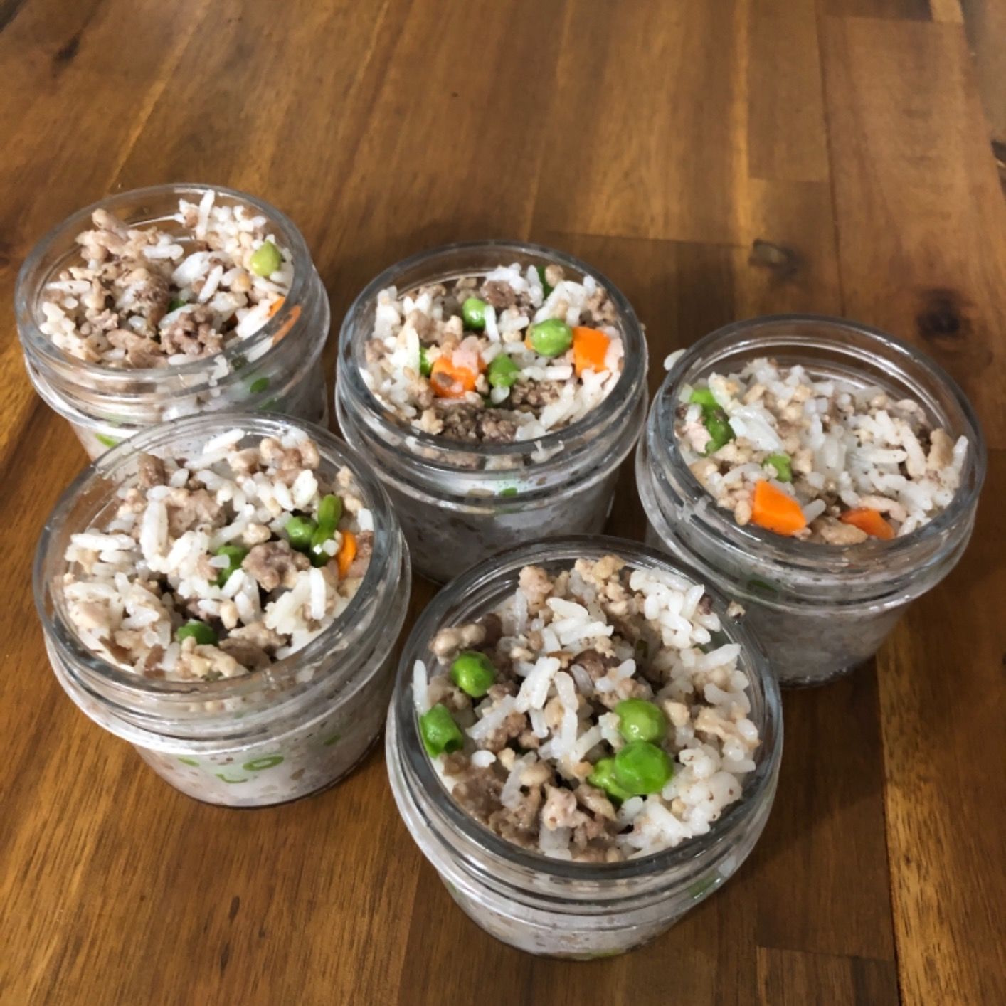 Customer photo review of Prep Jars Baby Food Storage Glass Container