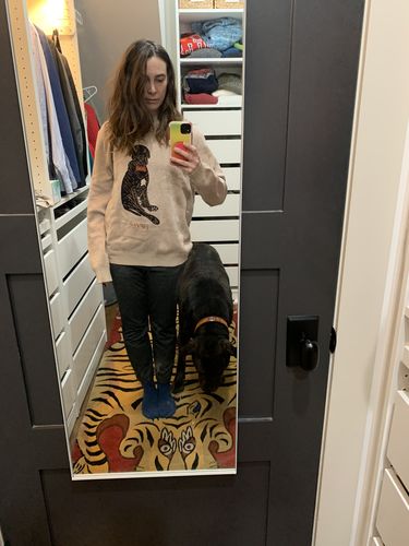 Customer photo review of Full-Body Pet Custom Sweater