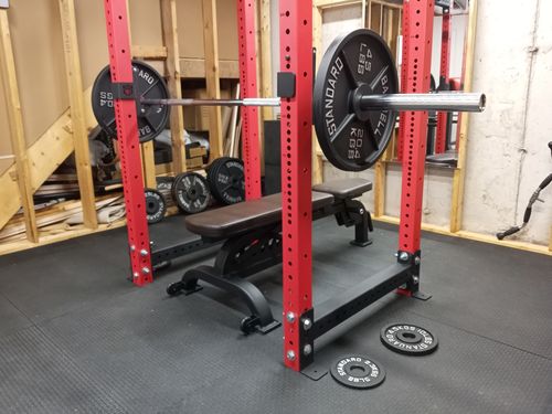 Customer photo review of Cast Iron Olympic Weight Plates