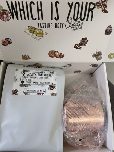 Customer photo review of Coffee Lover Gift Bundle