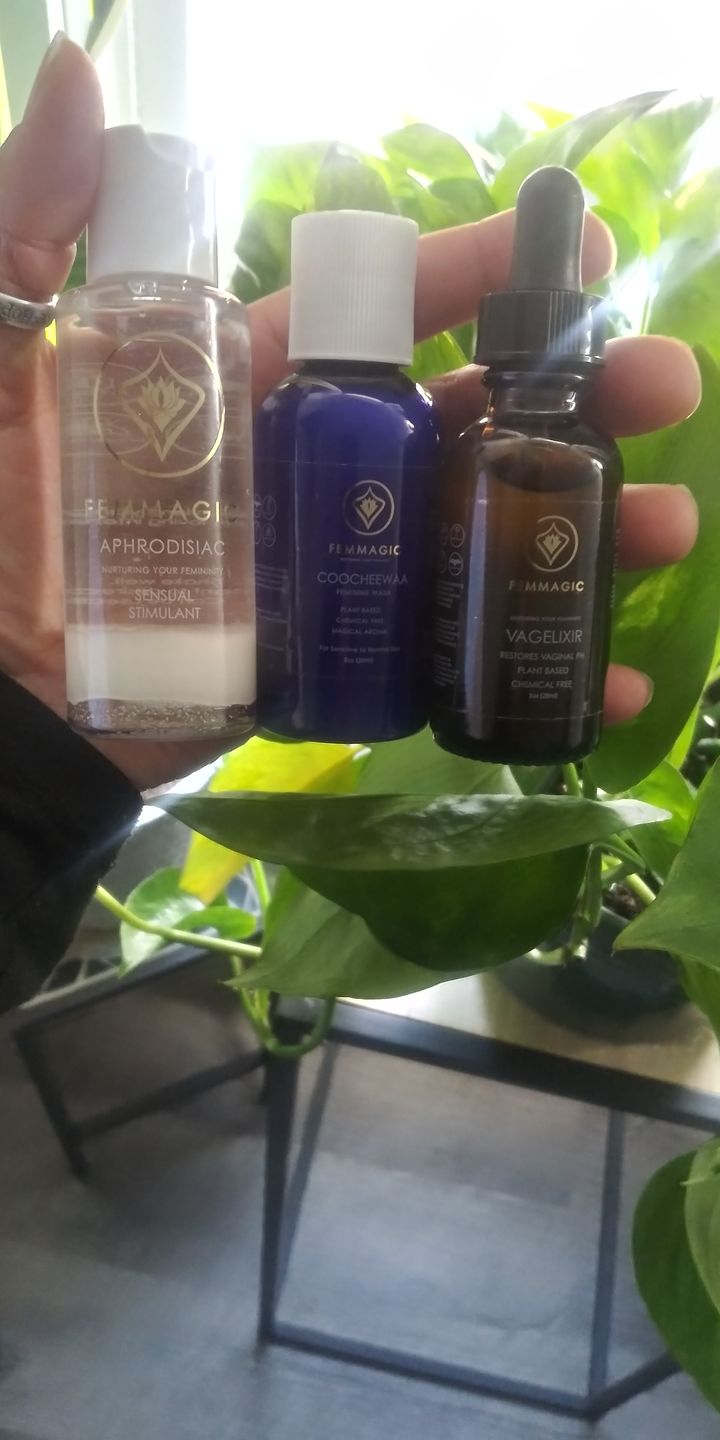 Customer photo review of Coocheewa + Vagelixir Travel Size  - Bundle