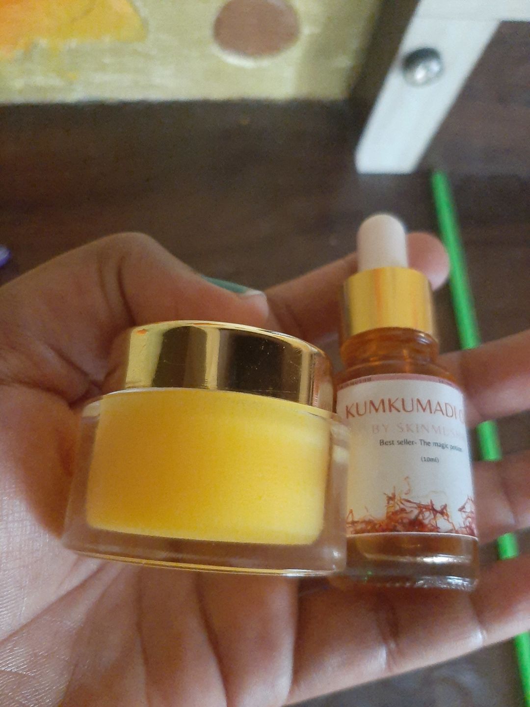 Customer photo review of Kumkumadi Oil