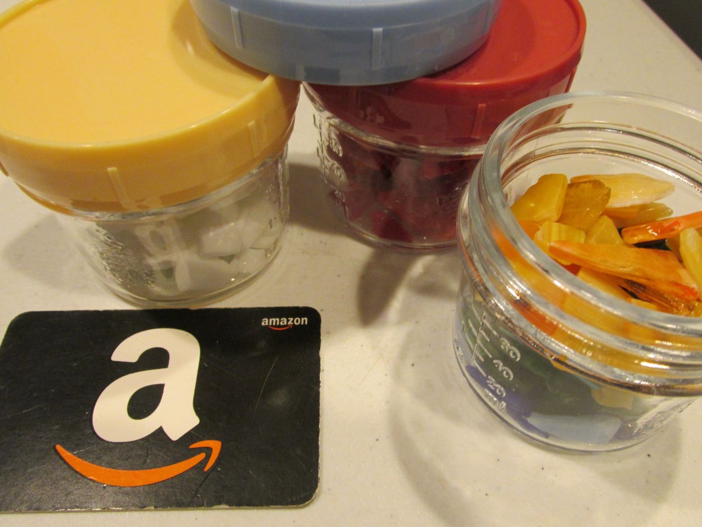 Customer photo review of Prep Jars Baby Food Storage Glass Container