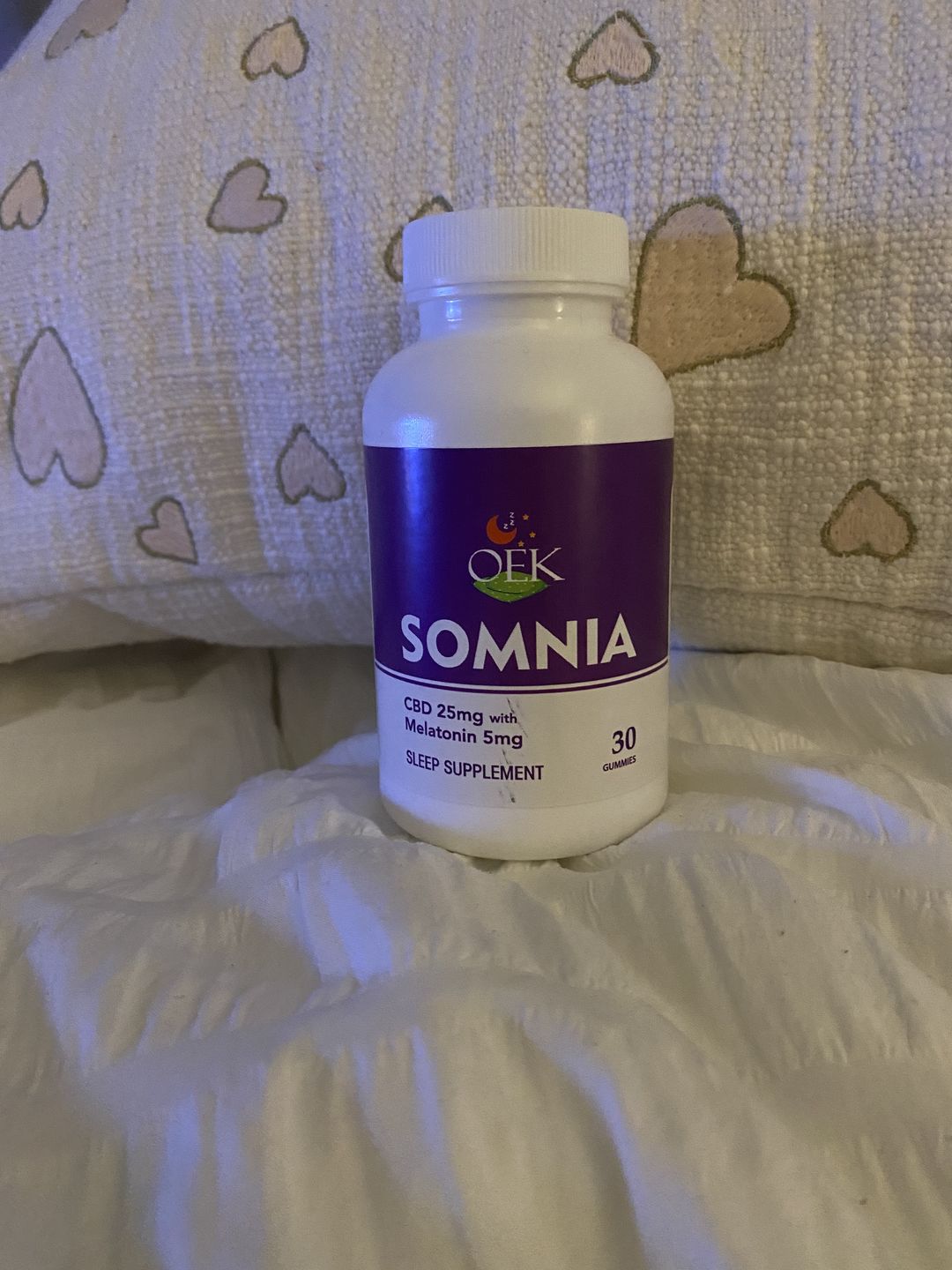 Customer photo review of Somnia Sleep Gummies (2-Pack)