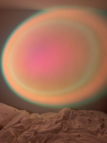 Customer photo review of The Sunset Lamp™