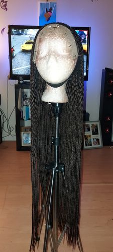 Customer photo review of Knotless Braids 13x4 Lace Front - Sade