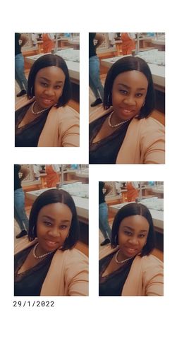 Customer photo review of YOLANDA - Peruvian Middle Part Lace Wig