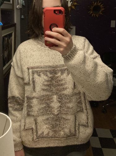 Customer photo review of Vintage Courtney Blake Knit Sweater Women's Size M/L