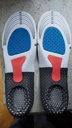 Customer photo review of Semelles Orthopédiques En Silicone