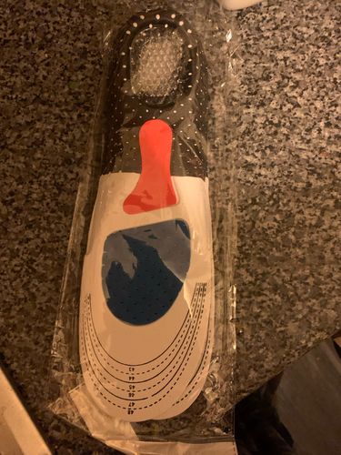 Customer photo review of Semelles Orthopédiques En Silicone