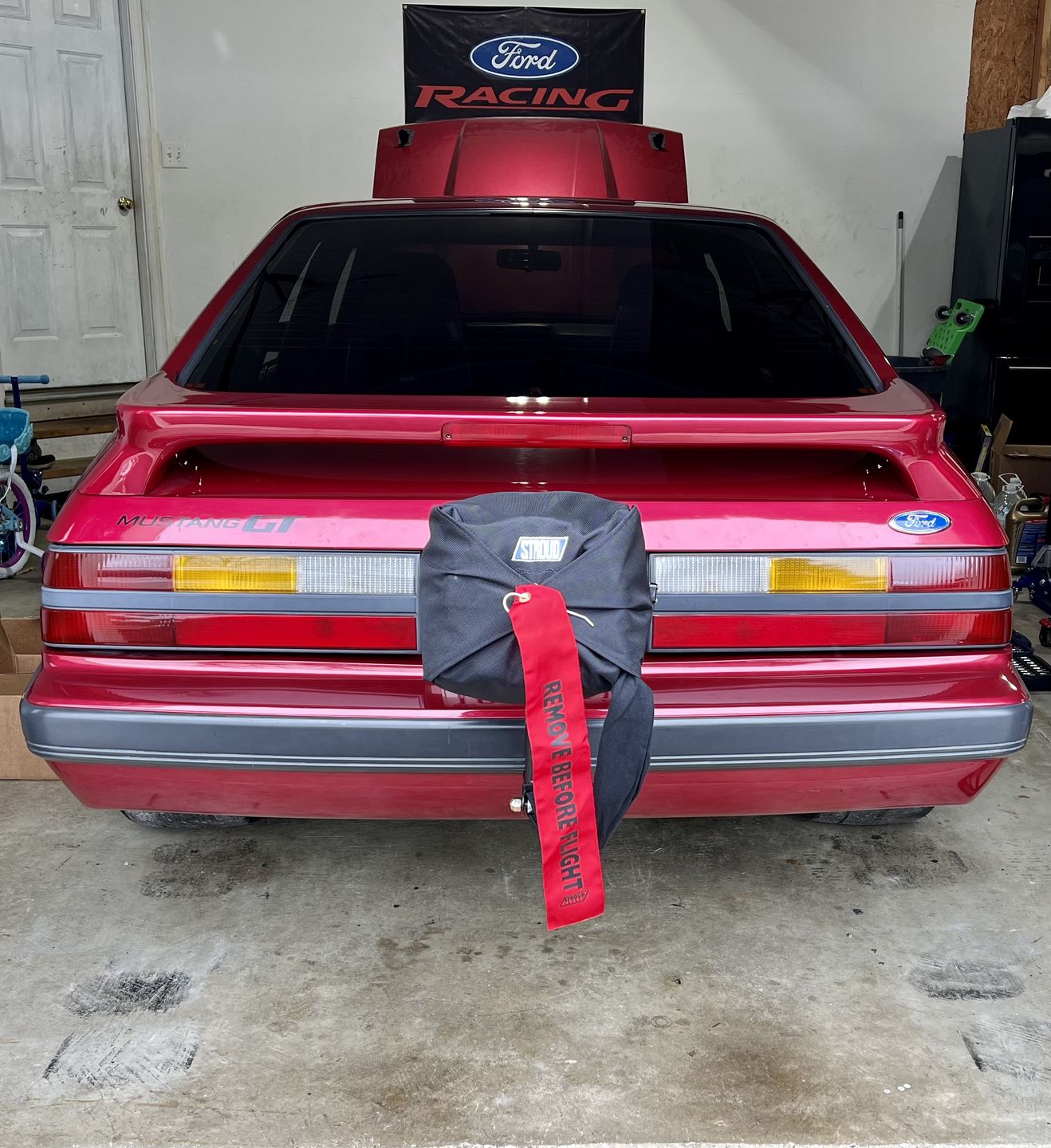 Customer photo review of Stroud Remove Before Flight Safety Tag/Pin