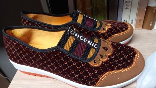 Customer photo review of Chaussures Orthopédiques de marche Nice