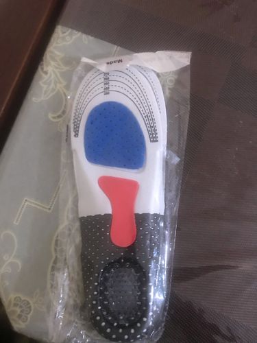 Customer photo review of Semelles Orthopédiques En Silicone