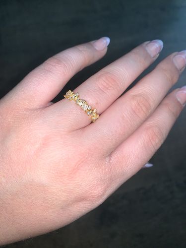 Customer photo review of Baguette Ring