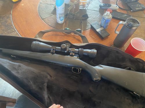 Customer photo review of Sniper ZT 5-27x50 FFP Scope Side Parallax Adjustment Glass Etched Reticle Red Green Illuminated with Scope Mount