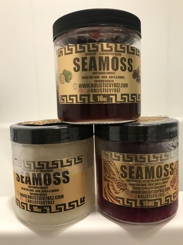 Customer photo review of The Wellness Trio Sea Moss Gel Combo