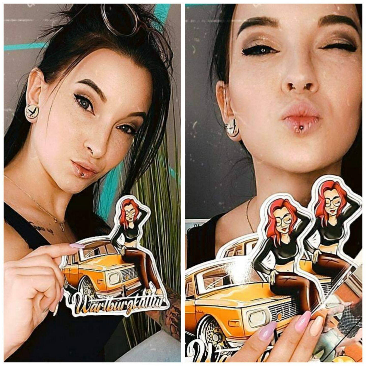 Customer photo review of Premium Sticker