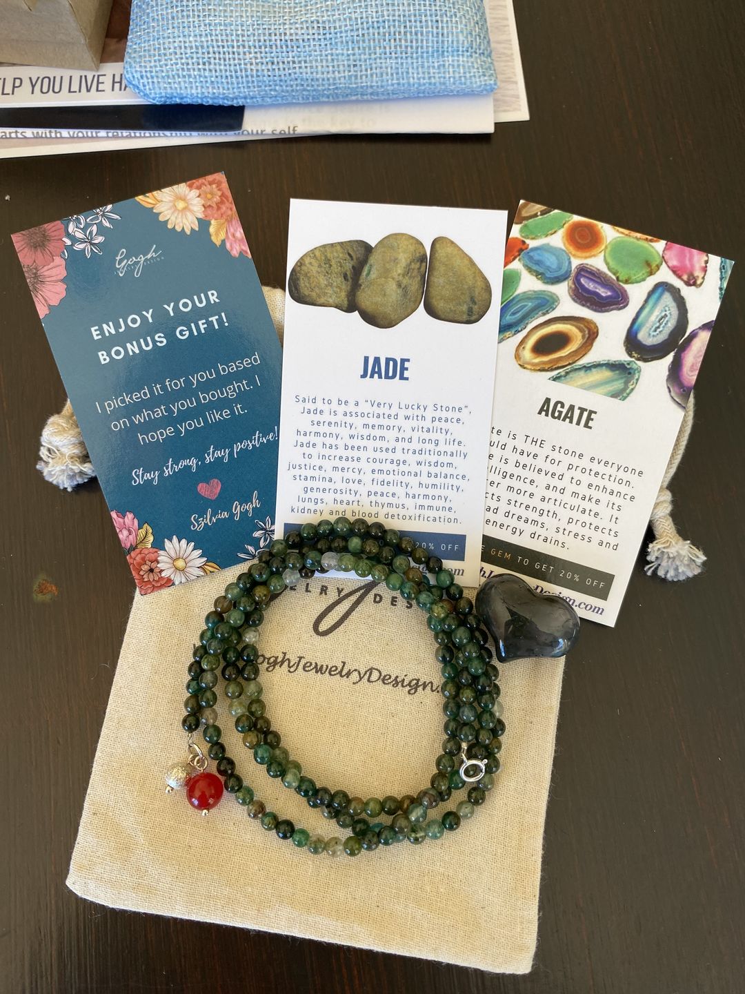 Customer photo review of FREE Special Welcome GIFT to help focus your intentions