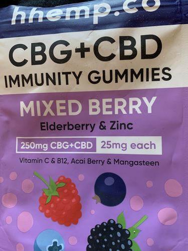 Customer photo review of HH Immunity Gummies - Mixed Berry