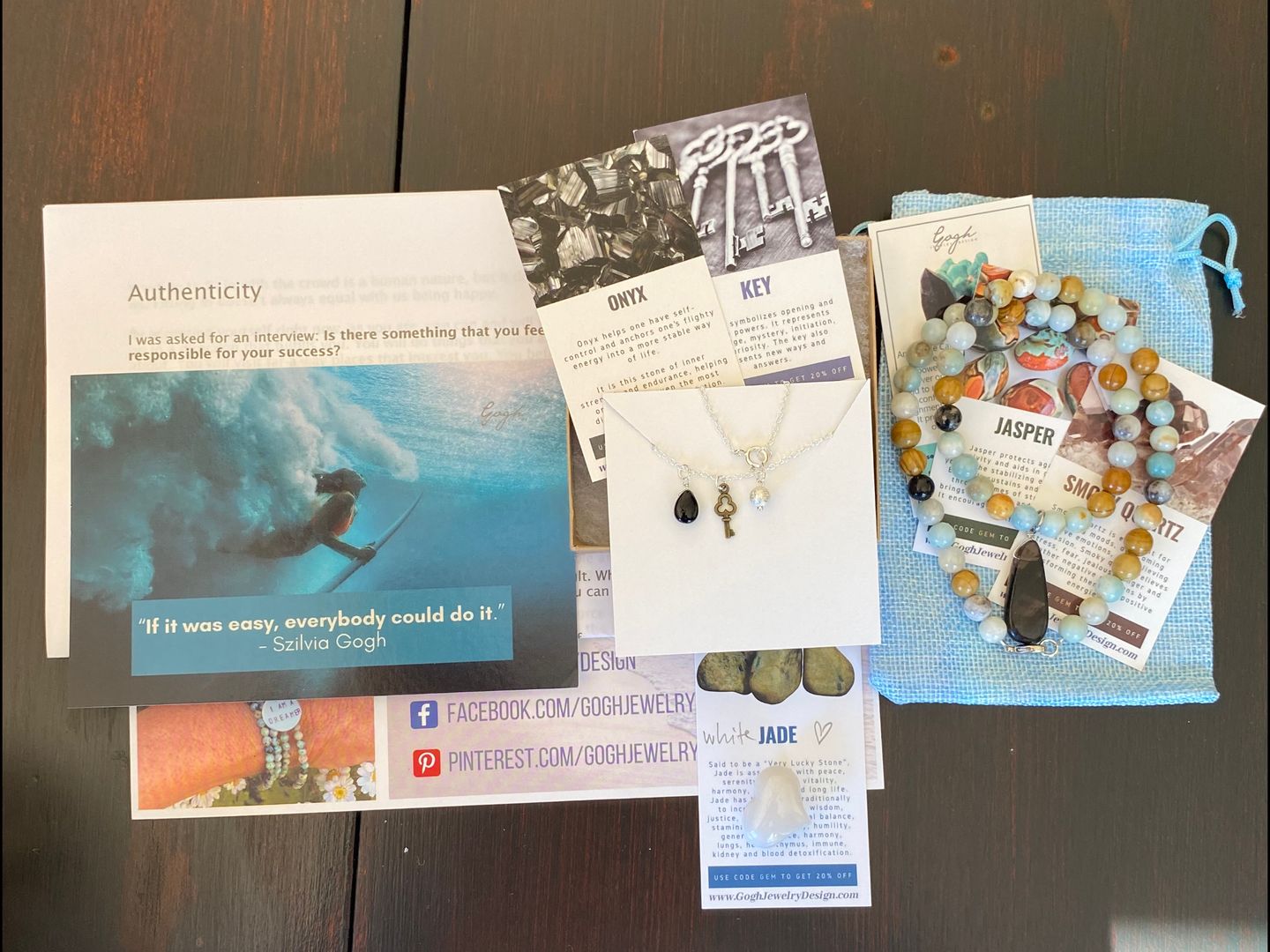 Customer photo review of Authenticity - Compassionate Living Practice Box