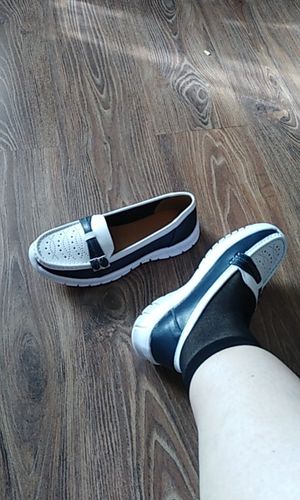 Customer photo review of Mocassins Orthopédiques Queen