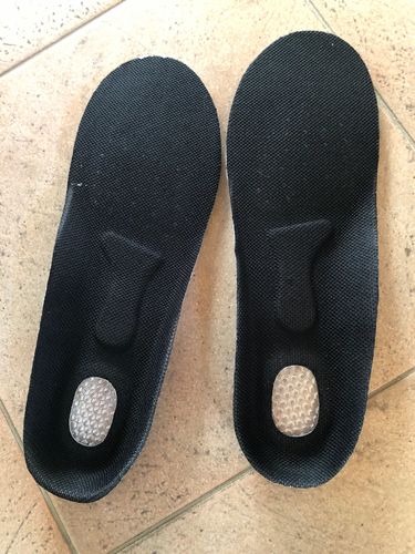 Customer photo review of Semelles Orthopédiques En Silicone