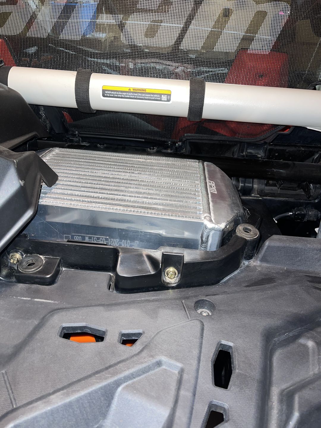 Customer photo review of 2020+ X3 Big Core Intercooler 120hp, 172hp & 195hp Upgrade