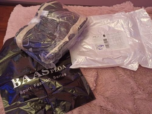 Customer photo review of Chaussures Homme pour randonnée Baasploa