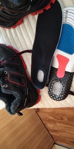 Customer photo review of Semelles Orthopédiques En Silicone