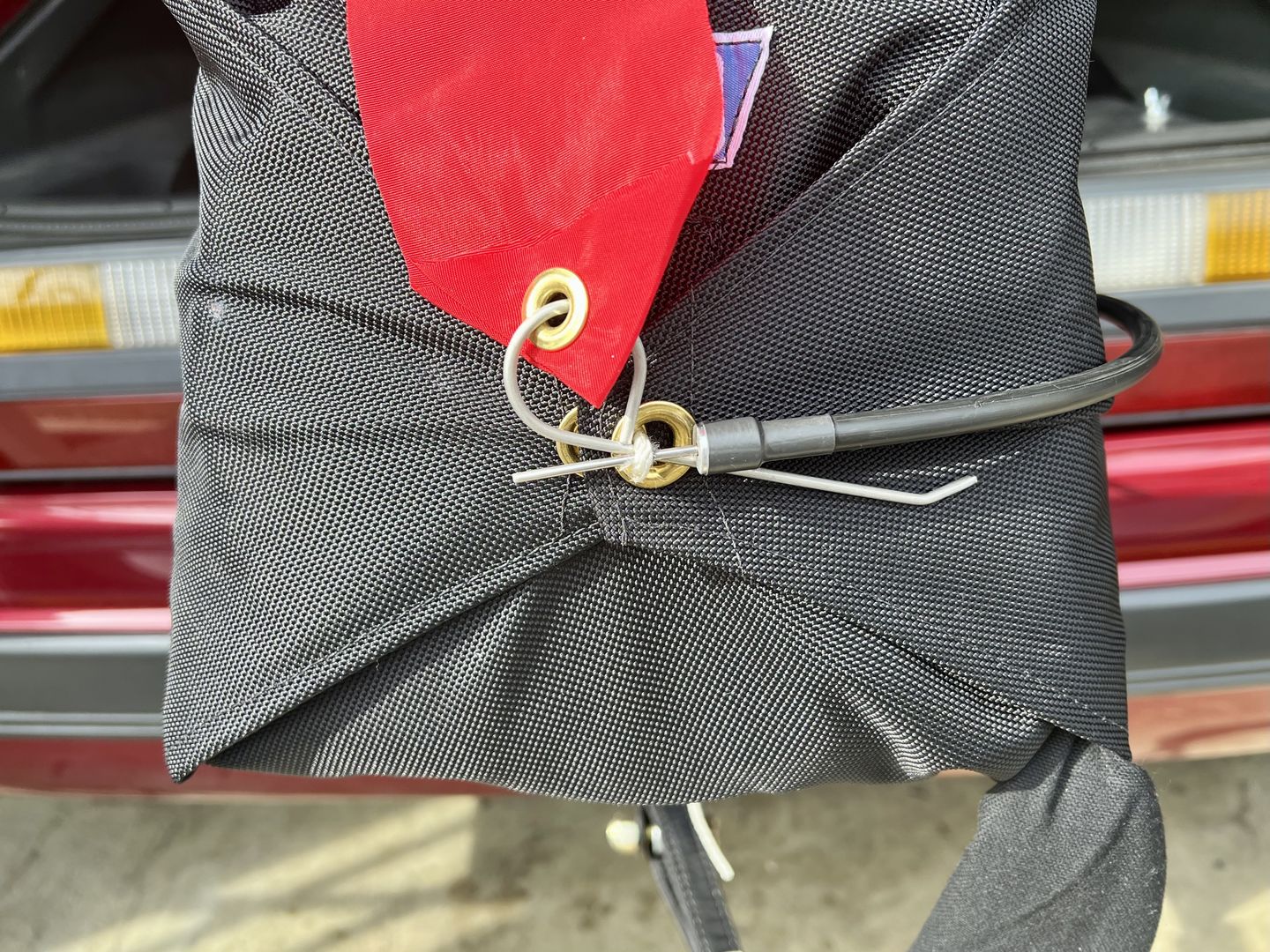 Customer photo review of Parachute Cable Billet End Cap 14-00009