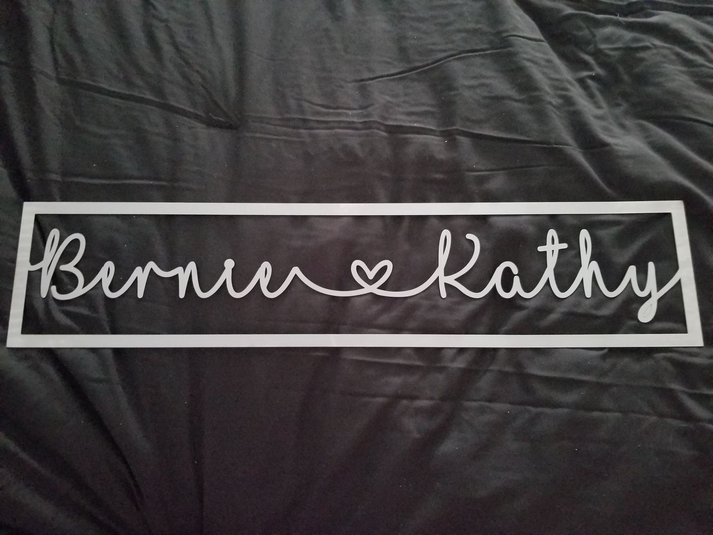 Customer photo review of I Heart You