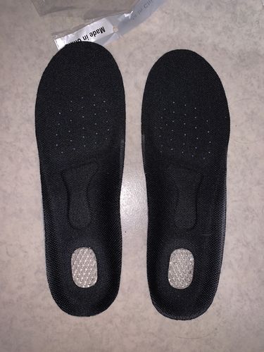 Customer photo review of Semelles Orthopédiques En Silicone