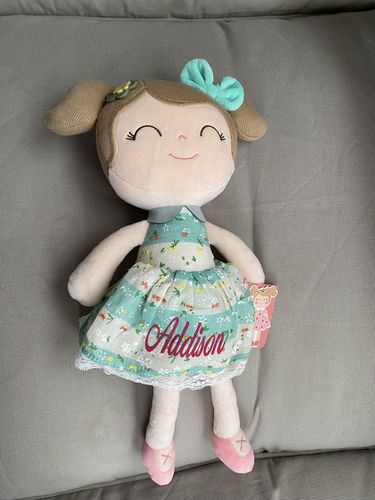 Customer photo review of Personalized Spring Girl - Green (High Ponytail)