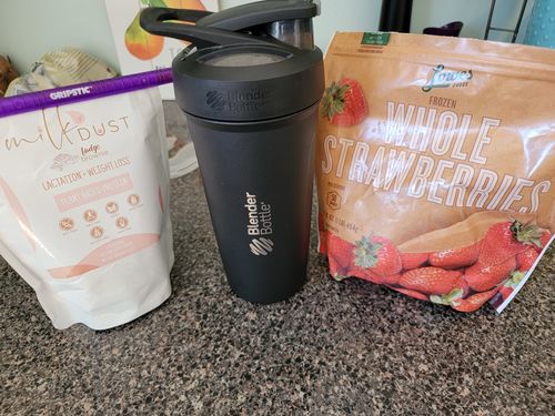 Customer photo review of Milk Dust Sample Packs