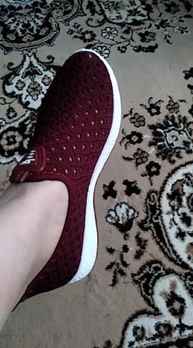 Customer photo review of Basket Orthopédiques Décontractés Rose