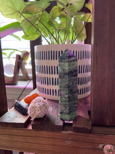 Customer photo review of Ruby Zoisite Tower