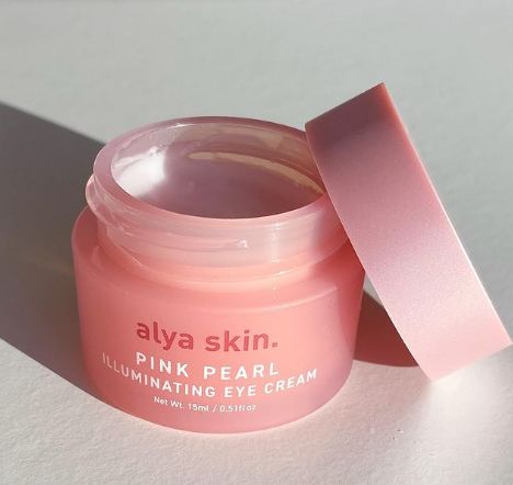 Customer photo review of Pink Pearl Illuminating Eye Cream