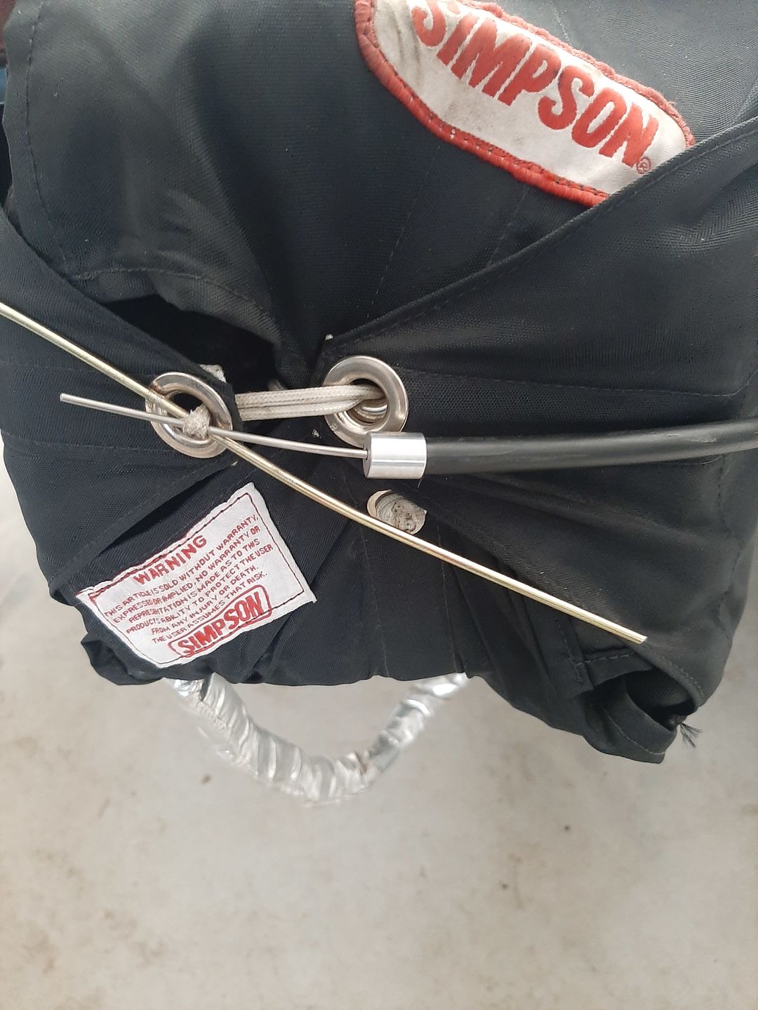 Customer photo review of Parachute Cable Billet End Cap 14-00009