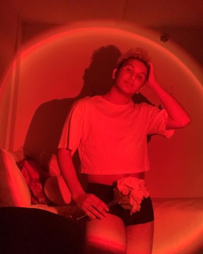 Customer photo review of The Sunset Lamp™