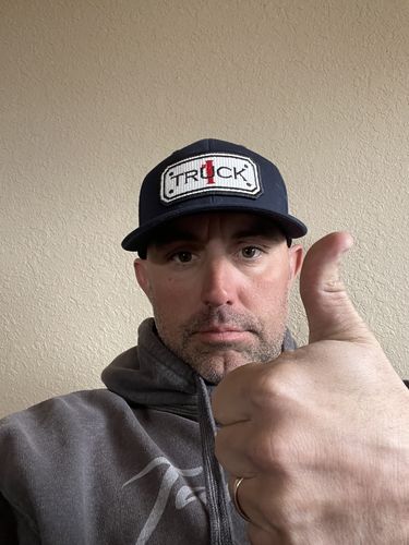 Customer photo review of Hose Hat - Navy