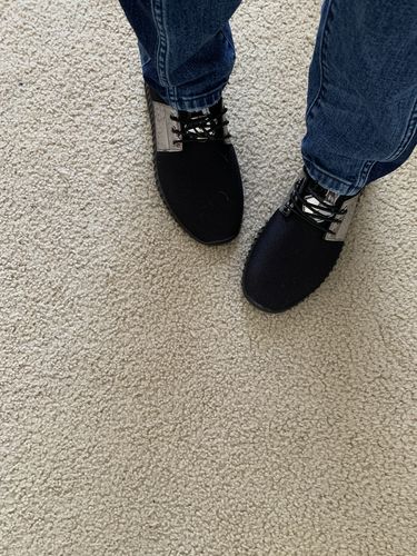 Customer photo review of Astra Sneakers - Instant Foot Pain Relief