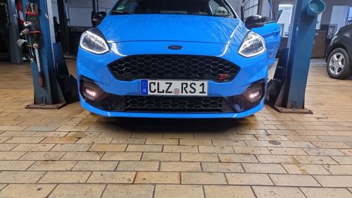 Customer photo review of Fiesta MK8 ST/ST Line "Race" Style Fog Light Armour