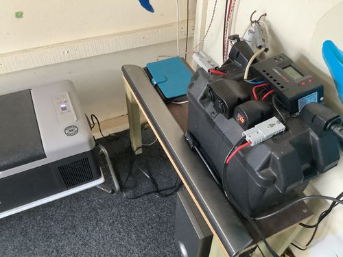Customer photo review of iTECH054 12v 54Ah Lithium Ion Battery - LiFePO4 Deep Cycle Camping RV Solar Slim Line