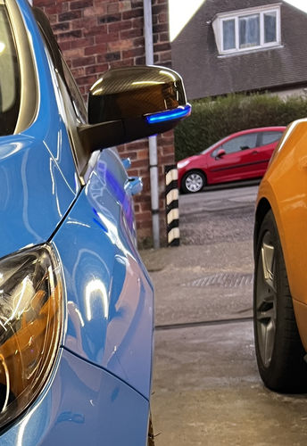 Customer photo review of Mirror Caps Carbon/ Hydrodipped - MK2.5/3/3.5 Focus/ Mk4 Mondeo